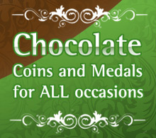 Chocolate Coins and Medals for all occasions
